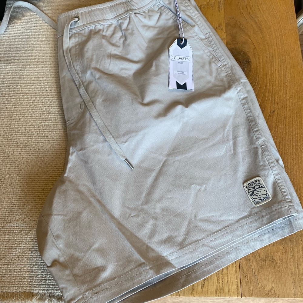 Coast casual shorts 7” inseam